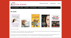 Desktop Screenshot of lisaadams.com